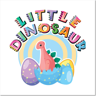 baby dinosaur Posters and Art